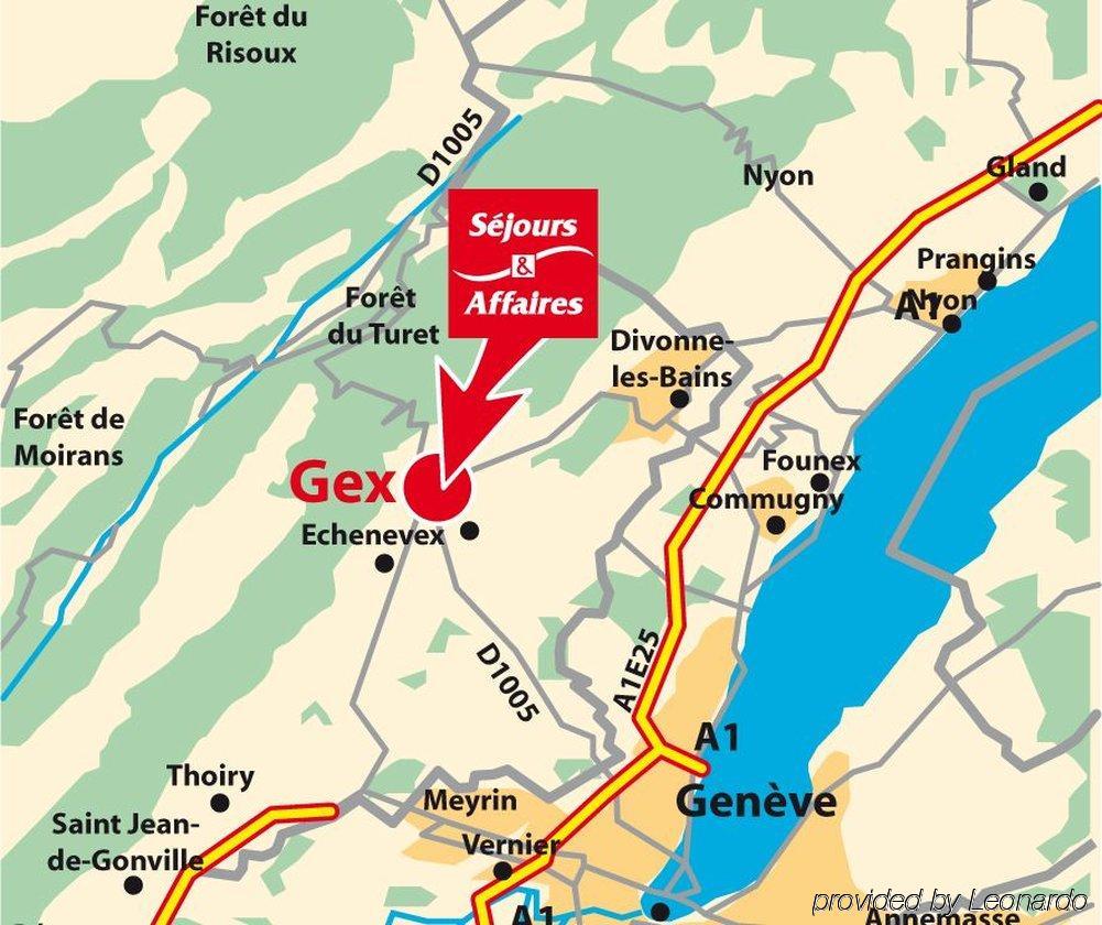 Sejours & Affaires Geneve Gex Les Rives Du Leman Aparthotel Εξωτερικό φωτογραφία
